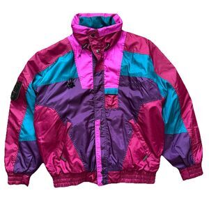 Vintage 80s Nevica Ski Jacket Mens M 42 Retro Snowboard w/ RECCO FS 12.9 NWOT